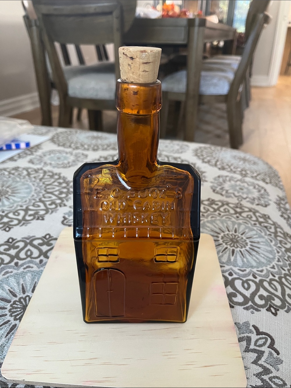 Vintage E.C. Booz’s Old Cabin Whiskey